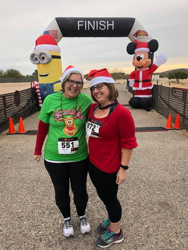 5k Michelle and Lani